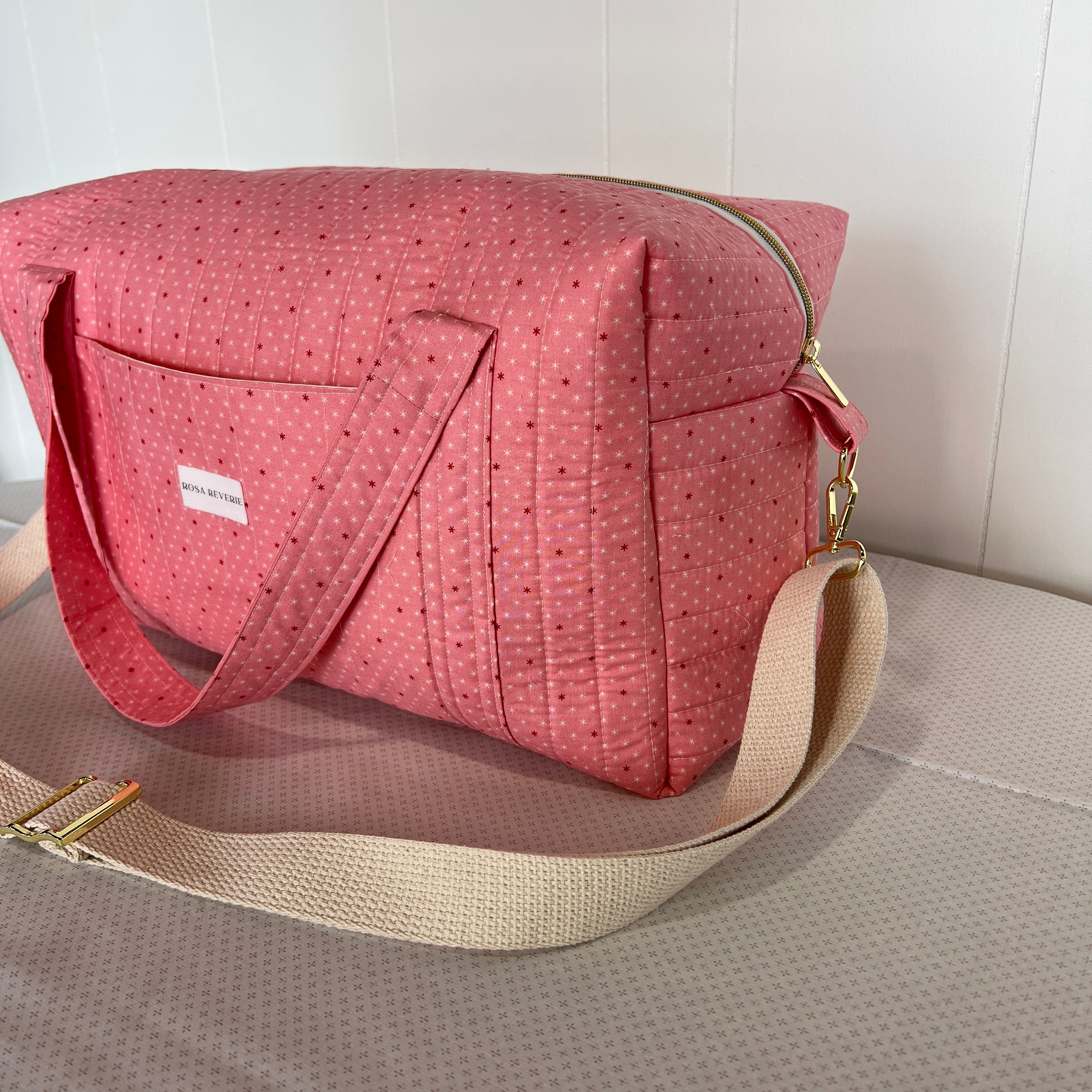 The Sunny Duffle Bag - Sewing Pattern – Rosa Reverie