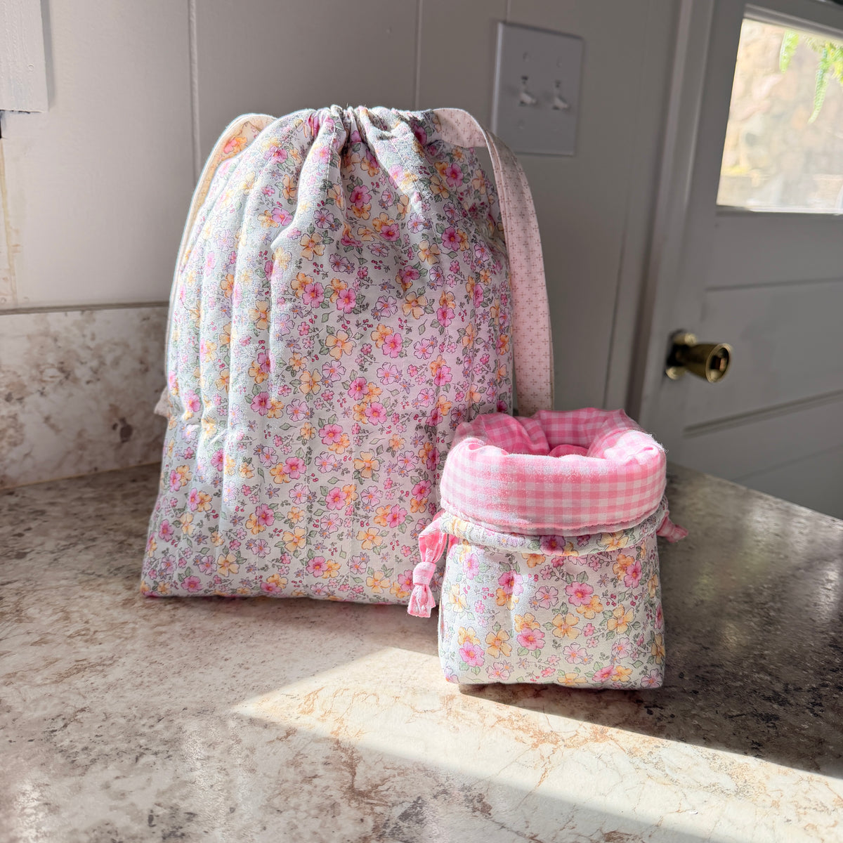 The Junie Drawstring Bucket Bag - Sewing Pattern