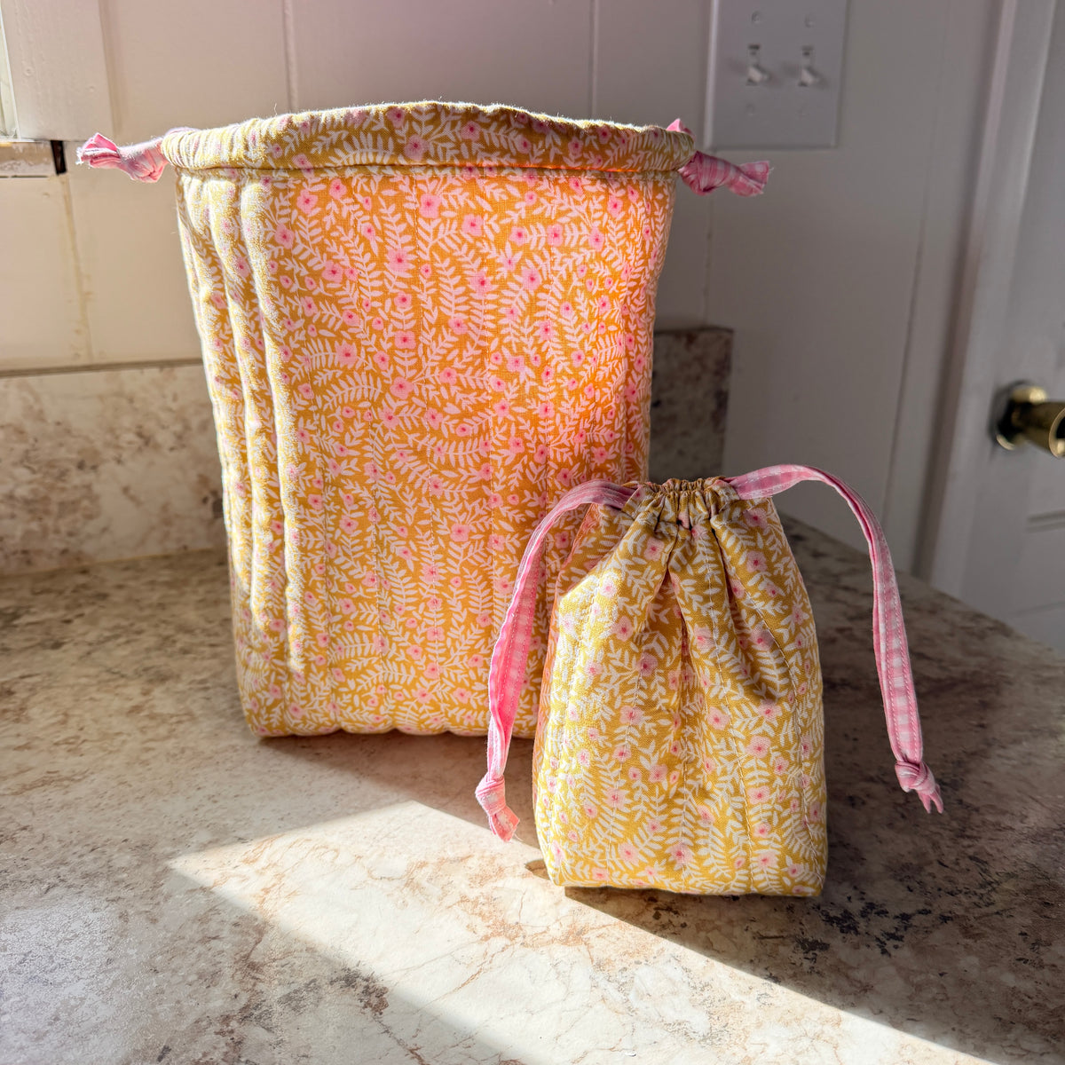 The Junie Drawstring Bucket Bag - Sewing Pattern